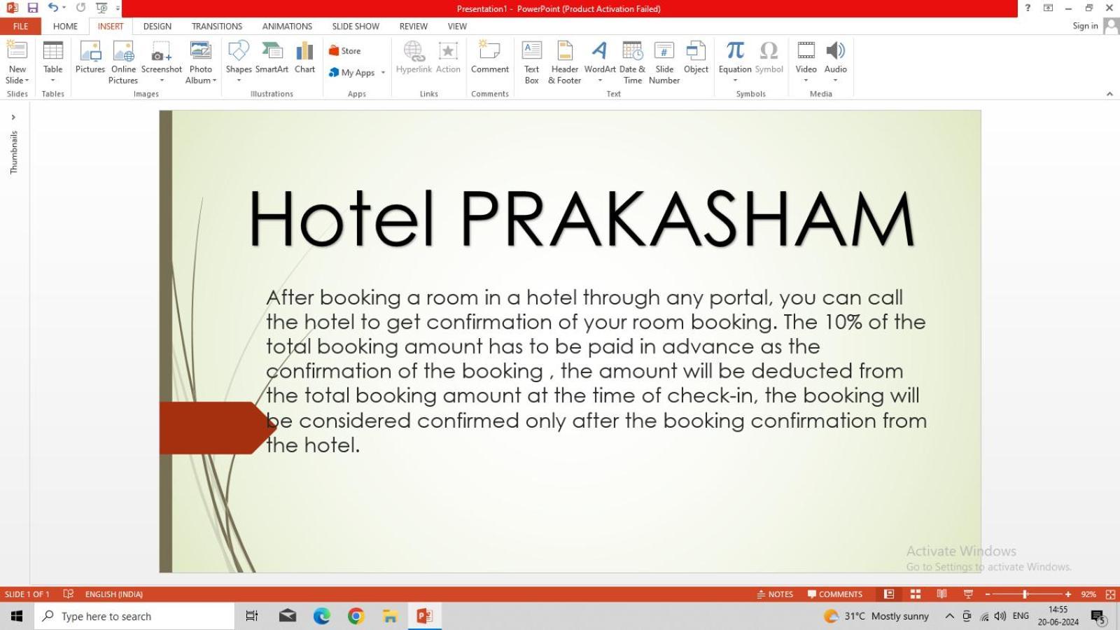 Hotel Prakasham Ujjain Exterior foto